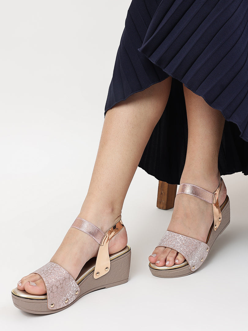 Solid Wedge Heels