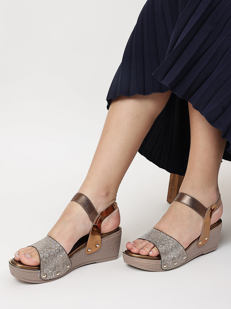 Solid Wedge Heels