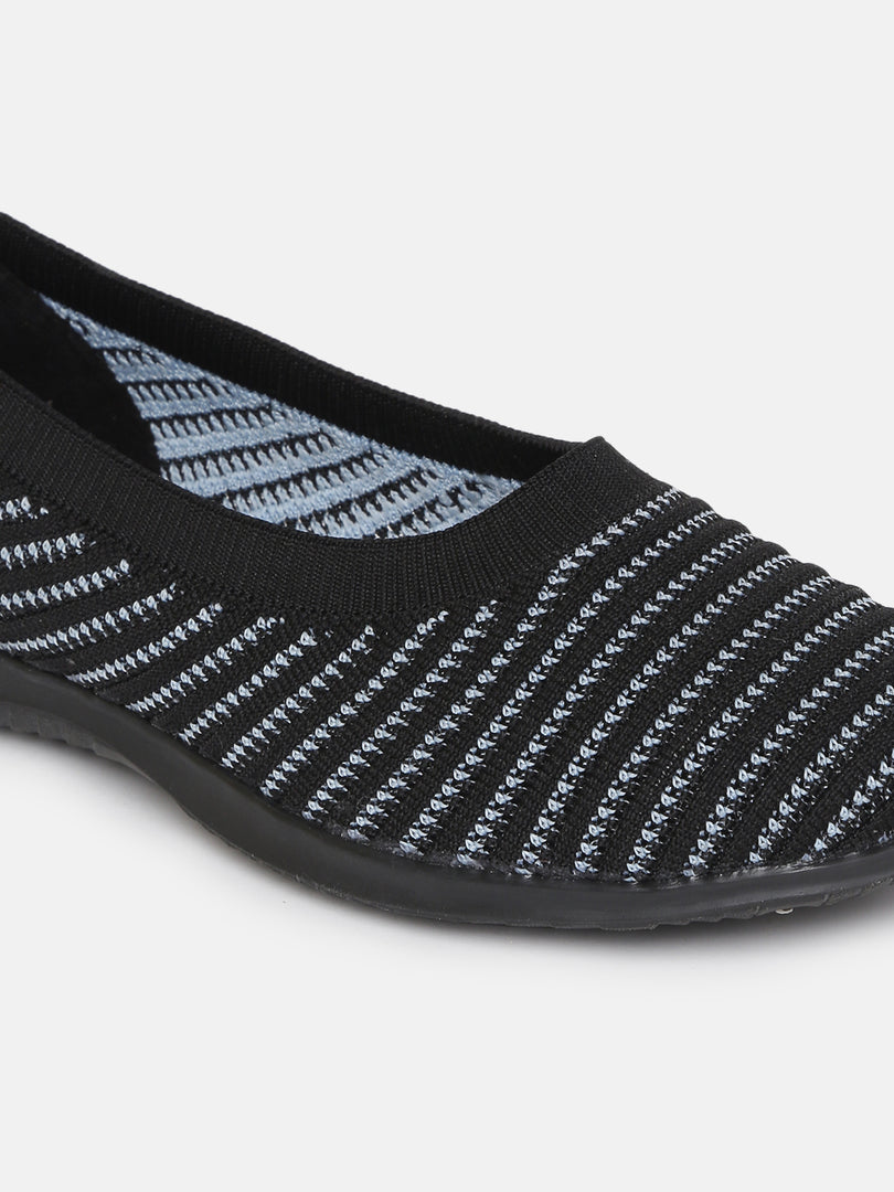 Woven Design Flat Ballerina