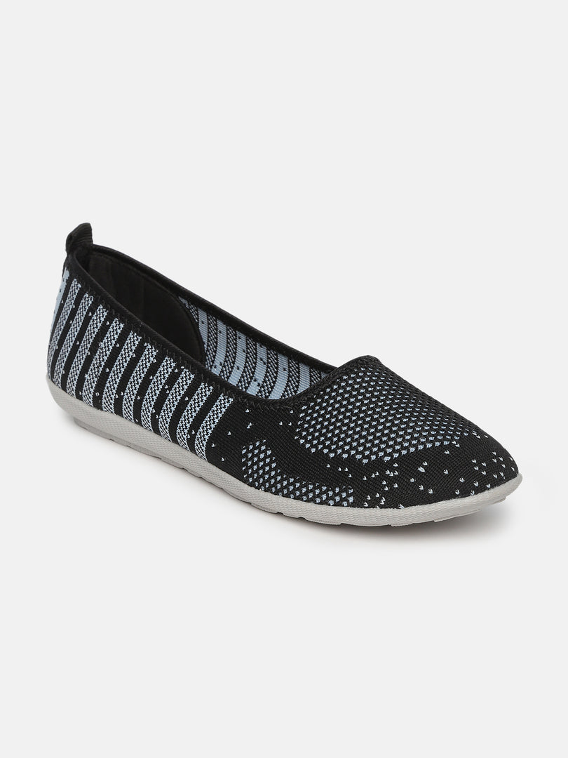 Ballet Flats Woven Design