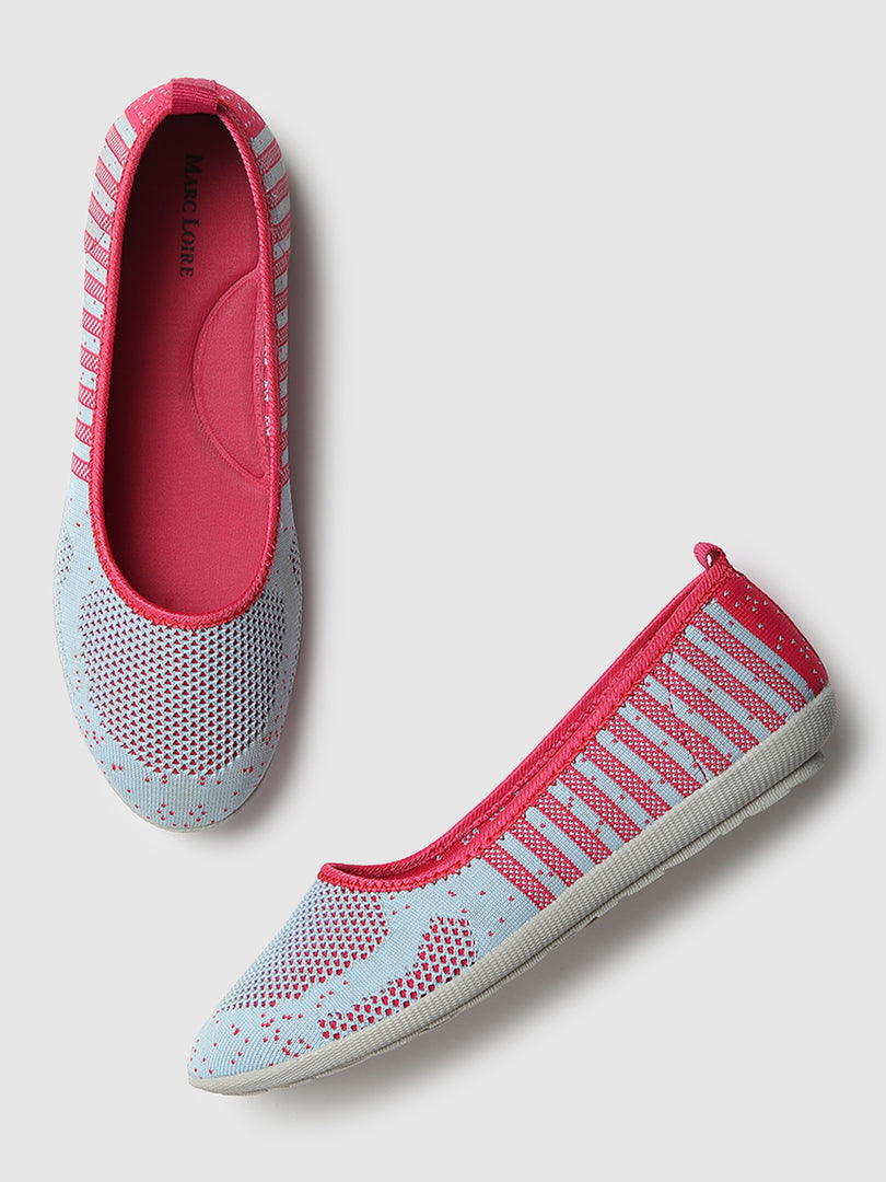 Ballet Flats Woven Design