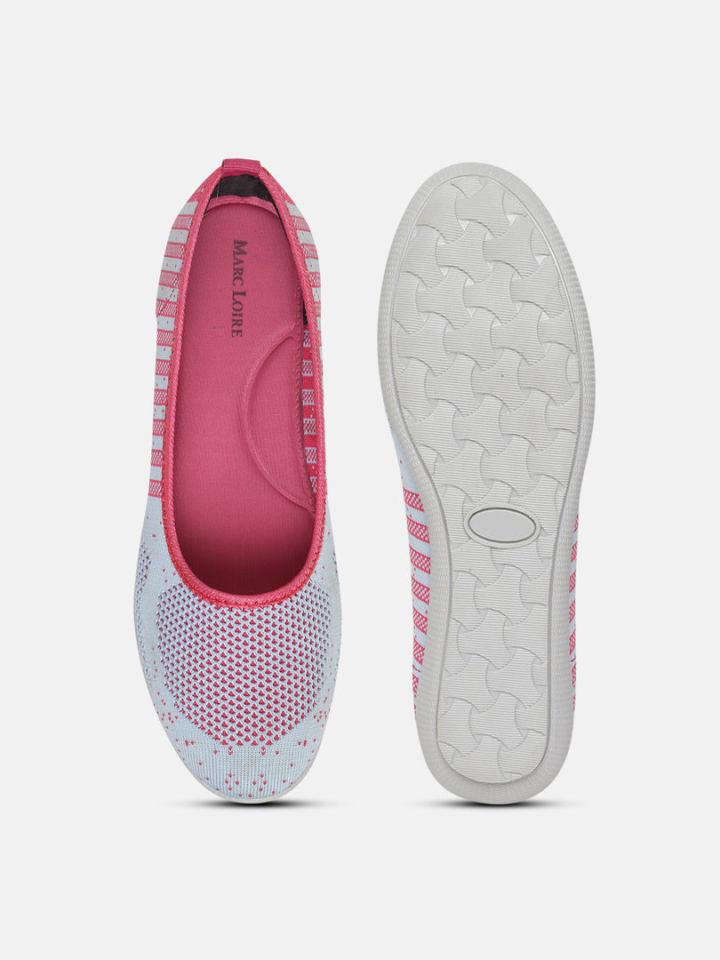 Ballet Flats Woven Design