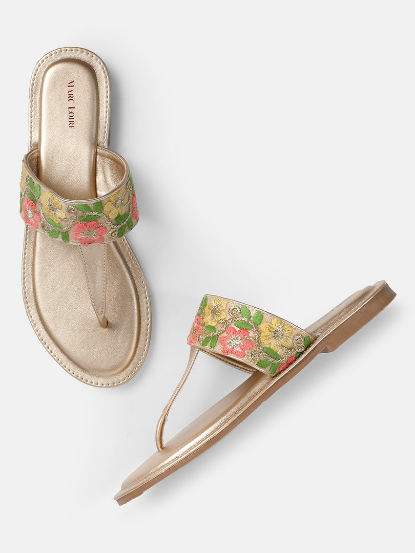 Ethnic Embroidered Flats