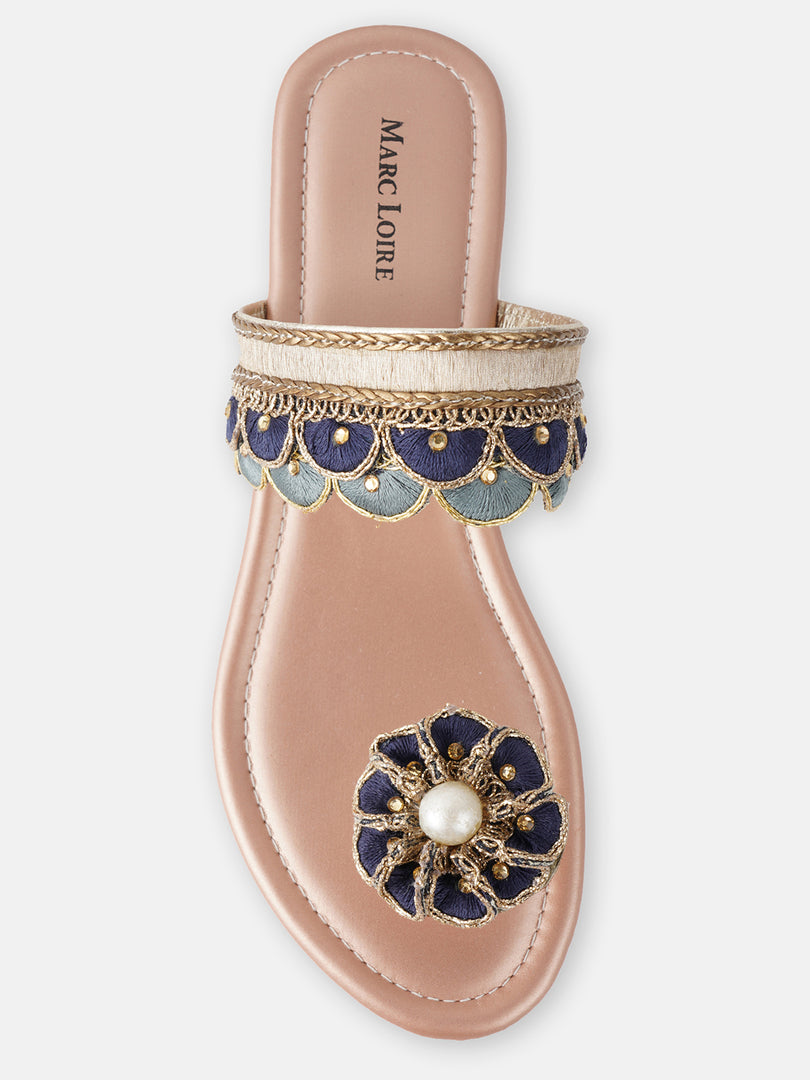 Embroidered Flats Ethnic