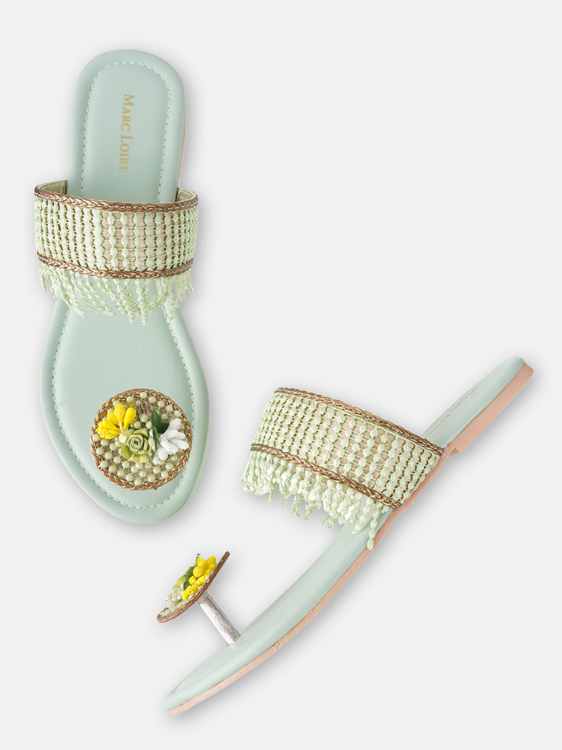 Embroidered Flats