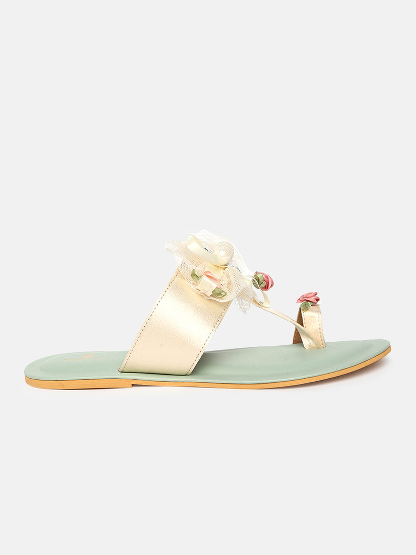 Embellished Flats Western