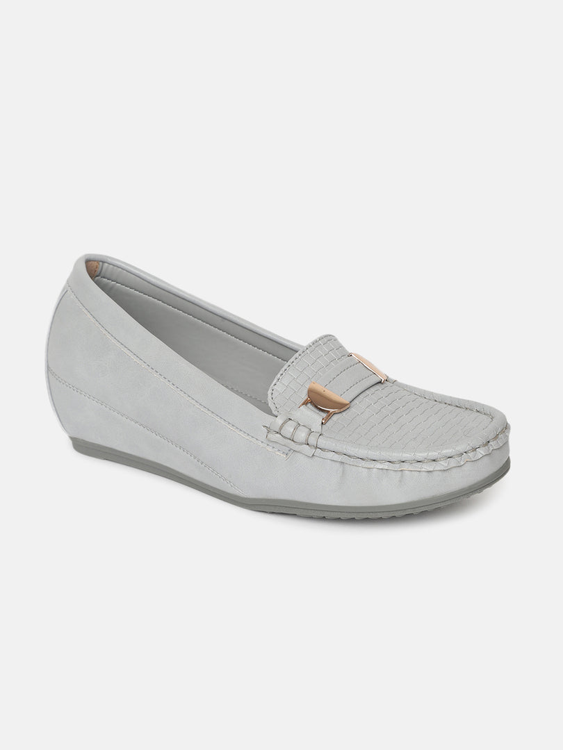 Textured Loafers