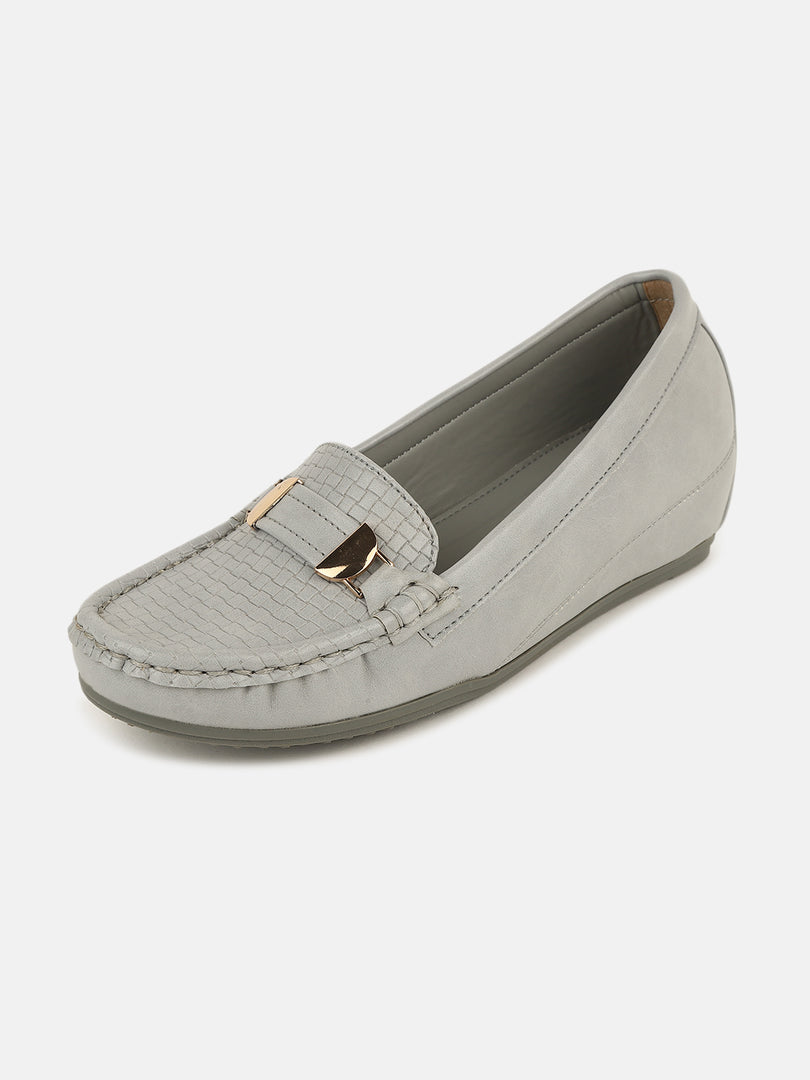 Textured Loafers