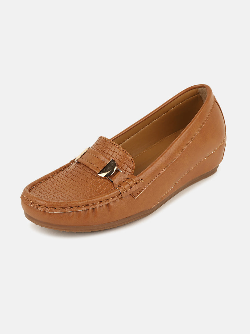 Textured Loafers