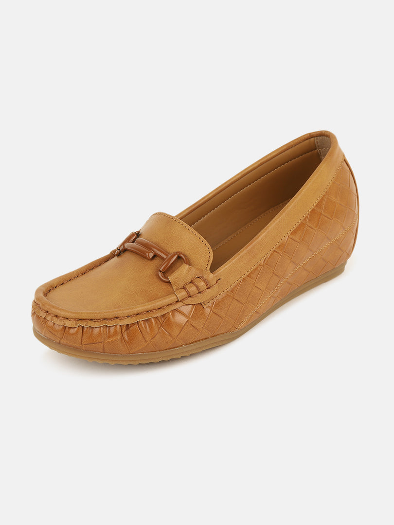 Textured Loafers