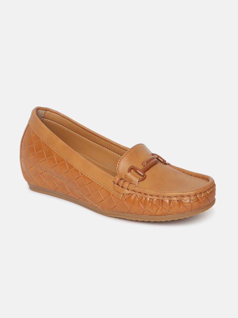 Textured Loafers