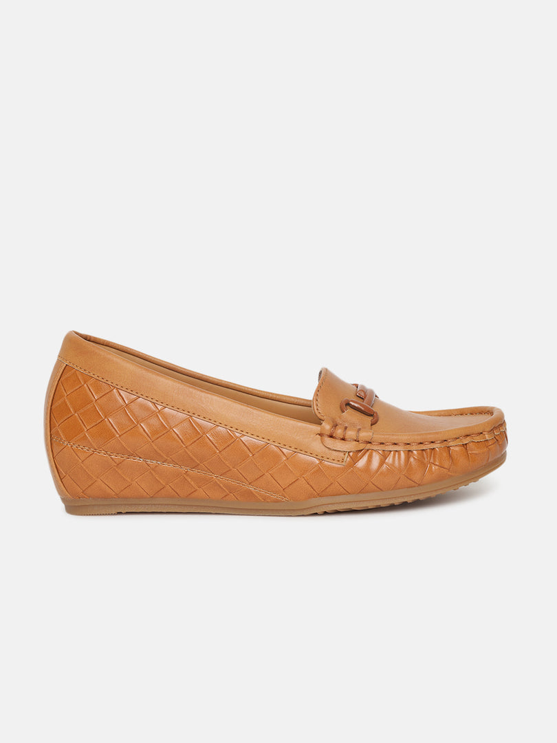 Textured Loafers