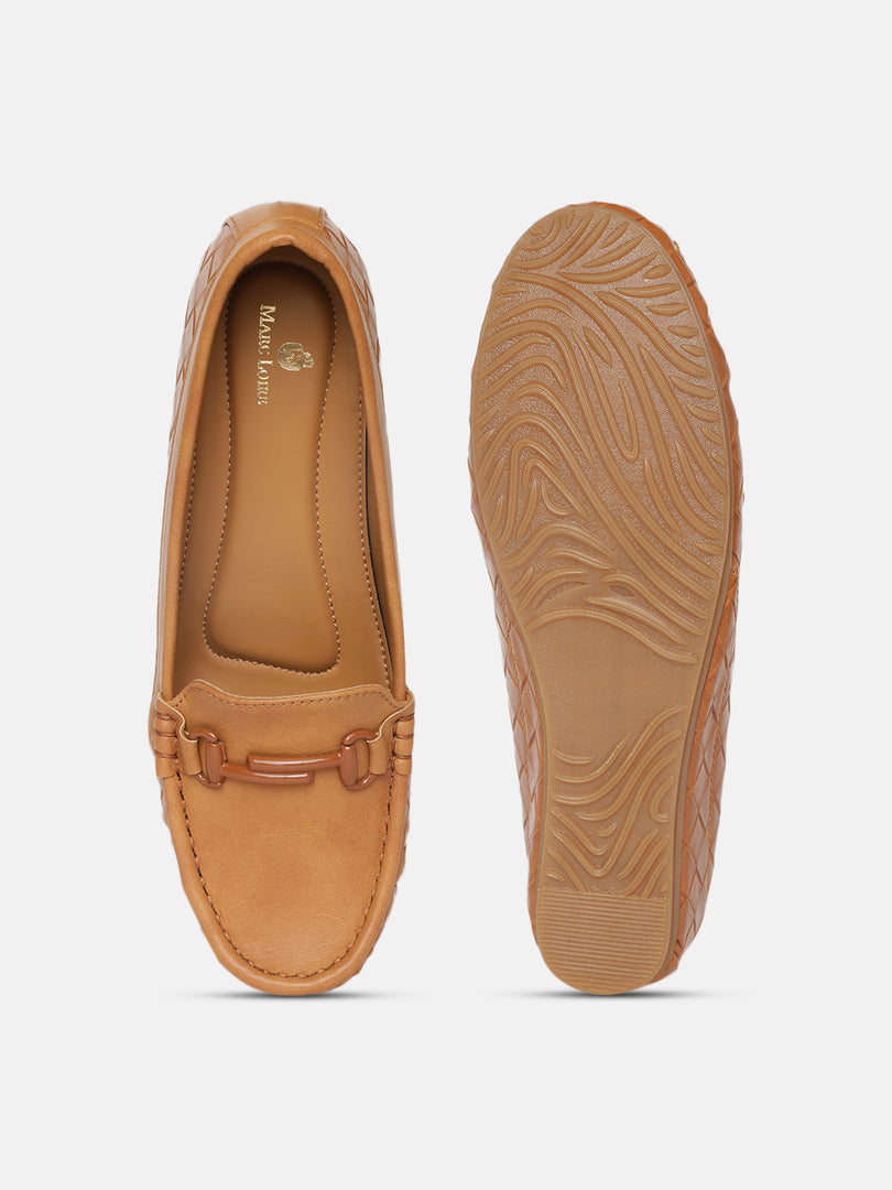 Textured Loafers