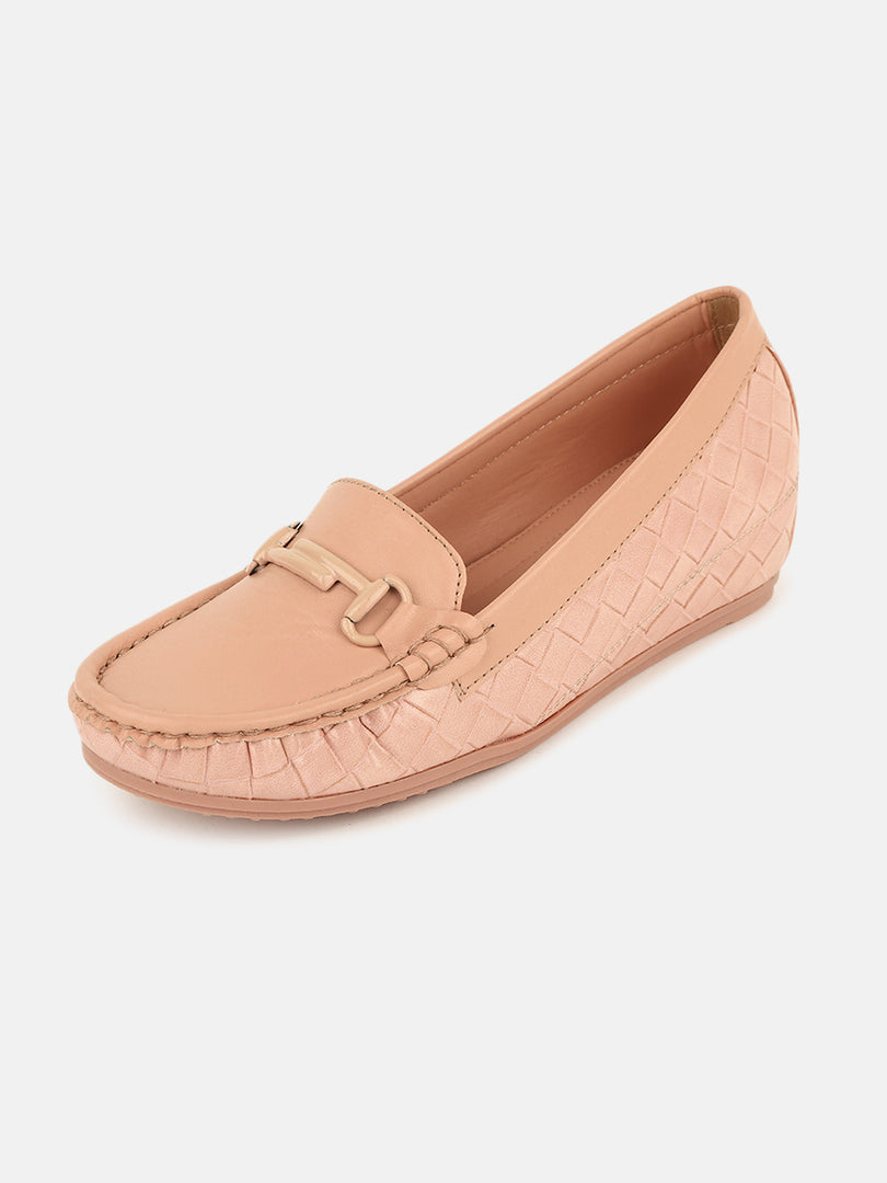 Textured Loafers