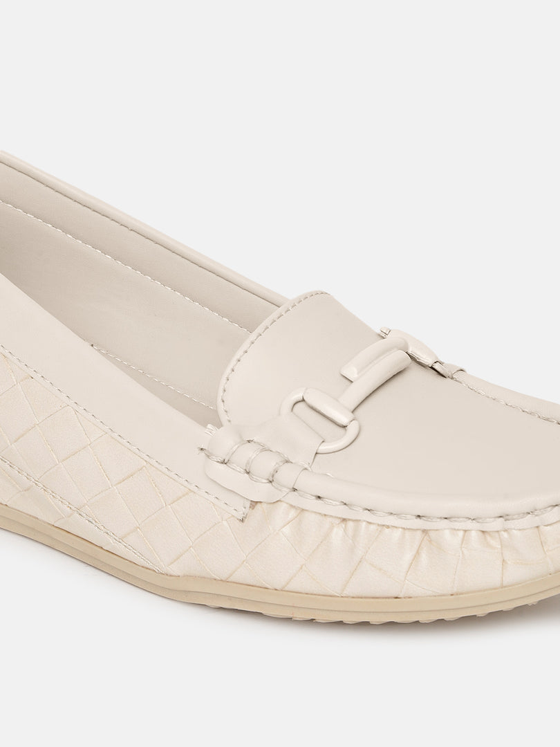 Textured Loafers