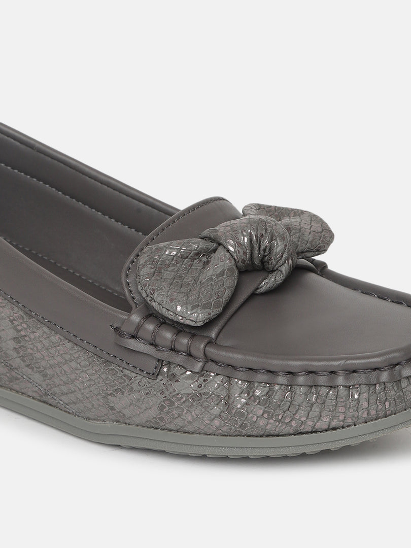 Textured Loafers