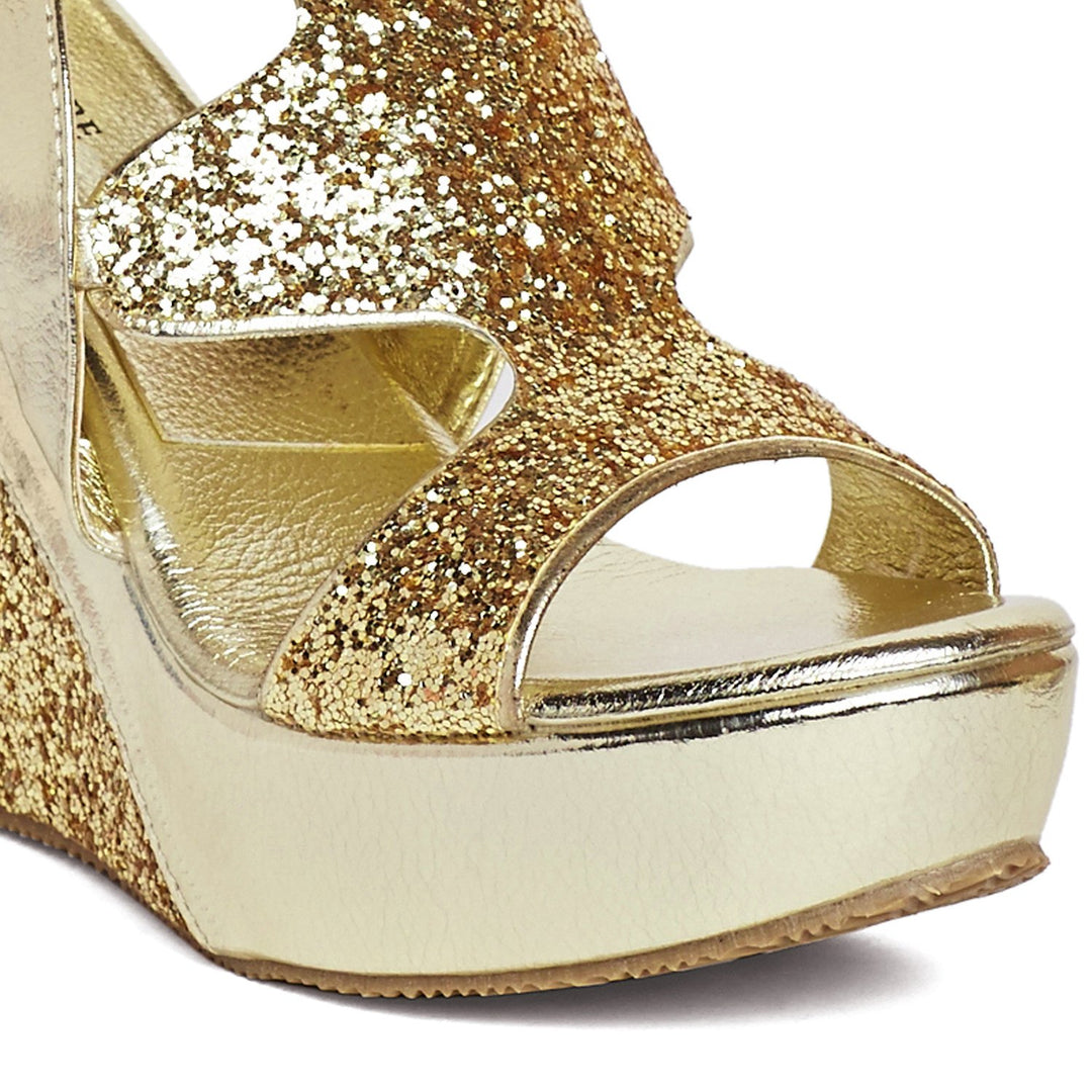 Glitter Wedges