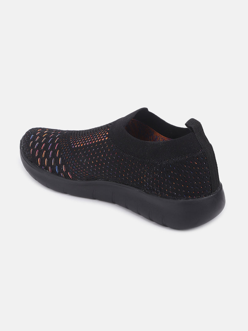 Woven Design Slip On Sneakers