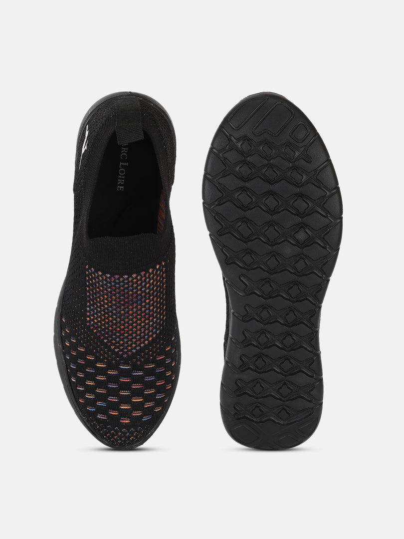 Woven Design Slip On Sneakers