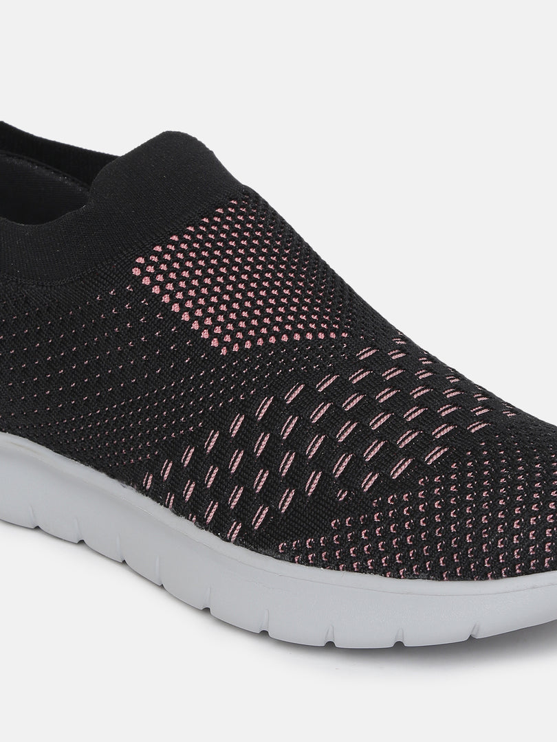 Woven Design Slip On Sneakers