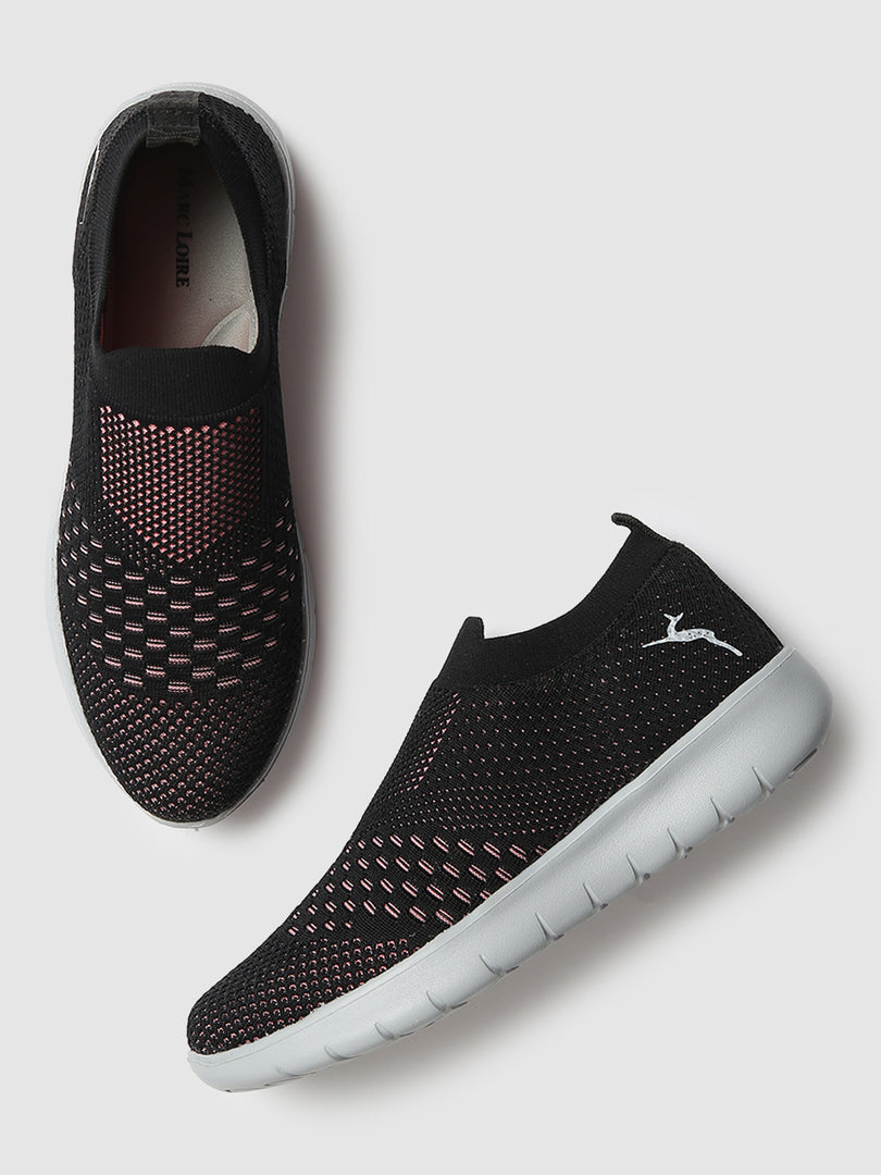 Woven Design Slip On Sneakers