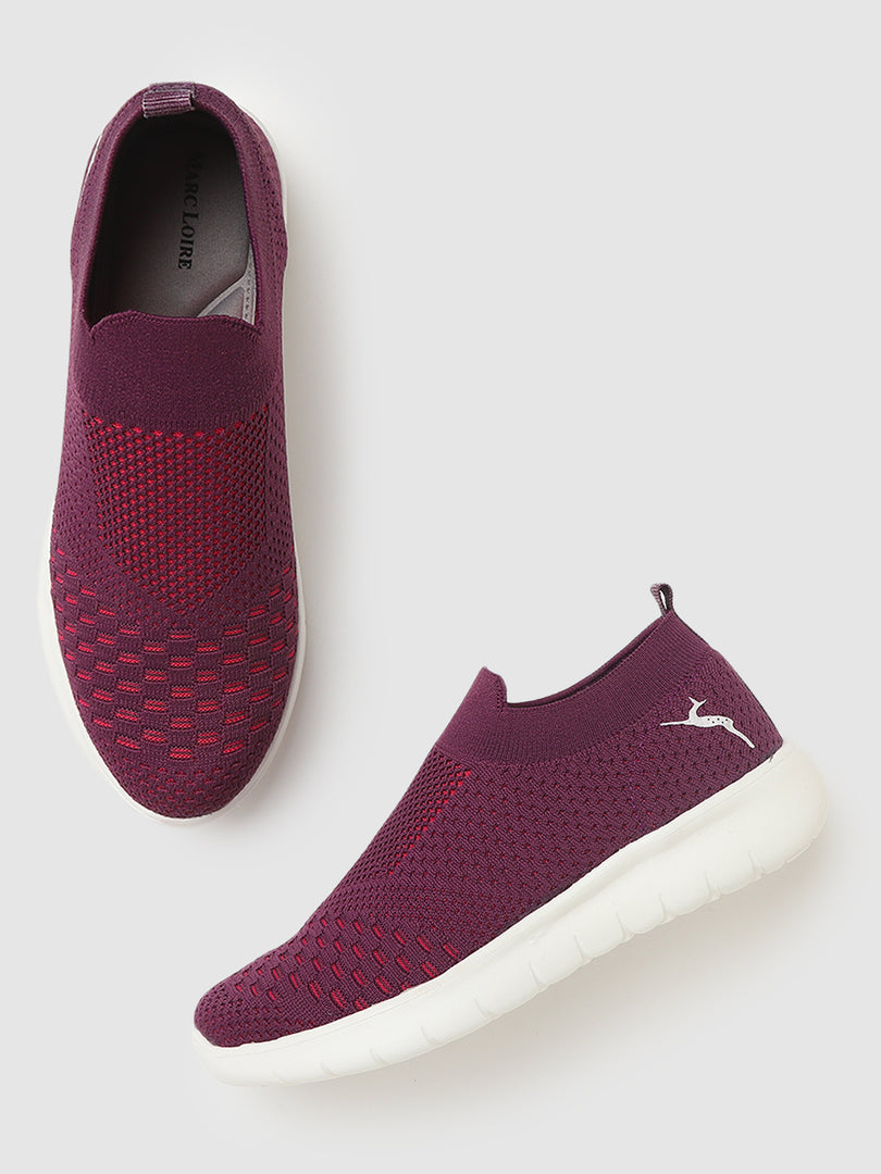 Woven Design Slip On Sneakers