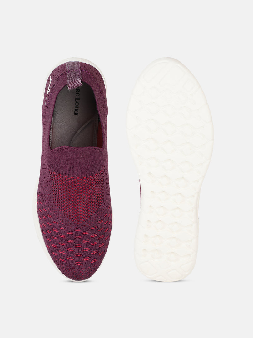 Woven Design Slip On Sneakers