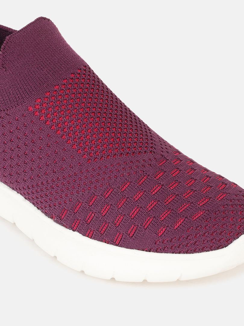 Woven Design Slip On Sneakers
