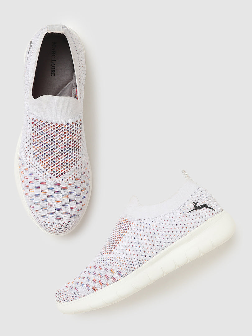 Woven Design Slip On Sneakers