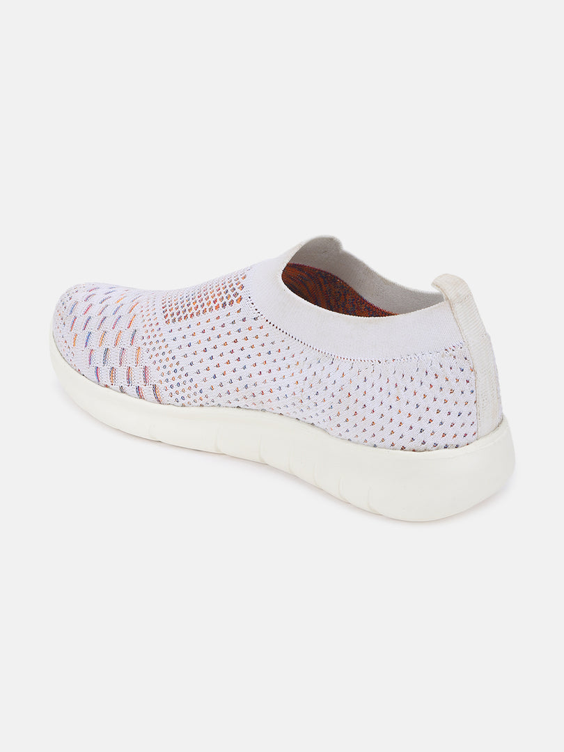 Woven Design Slip On Sneakers