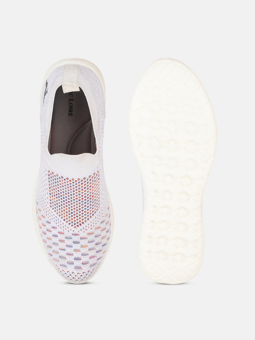 Woven Design Slip On Sneakers