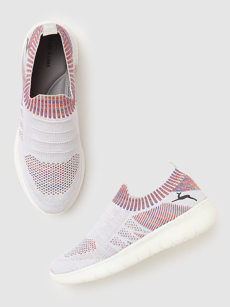 Woven Design Slip On Sneakers