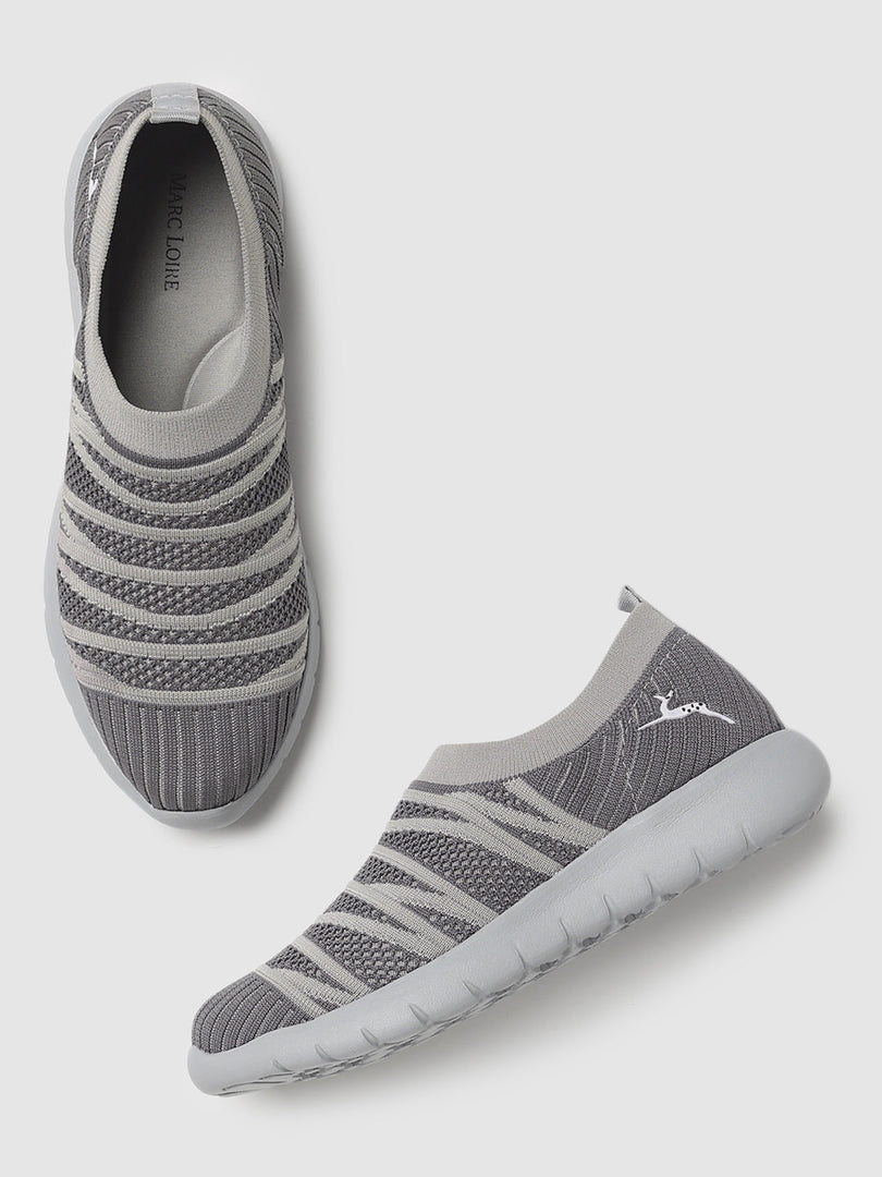 Woven Design-Slip-On-Sneakers