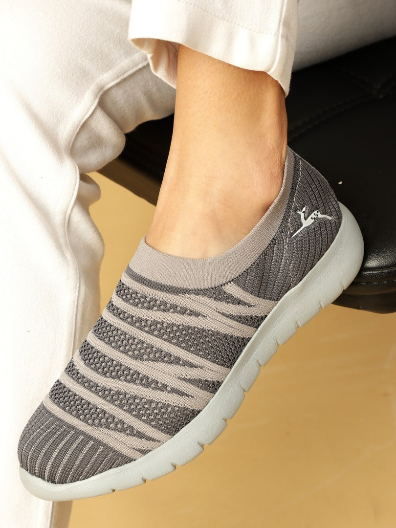 Woven Design-Slip-On-Sneakers