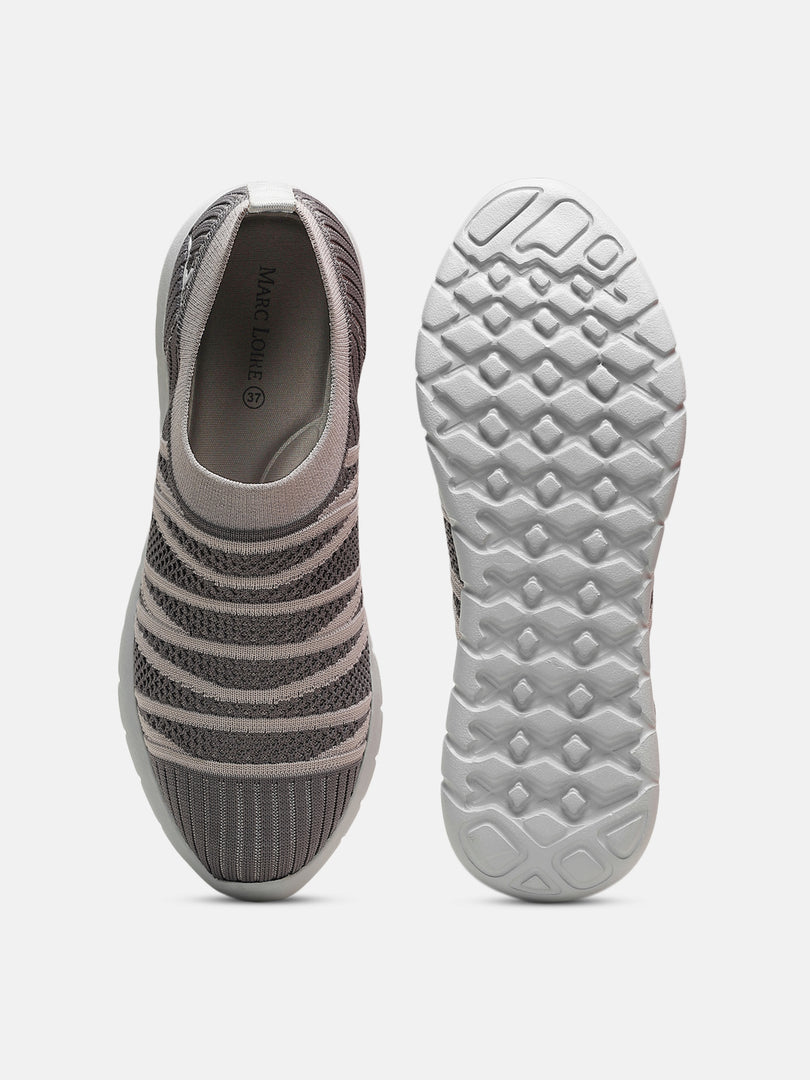 Woven Design-Slip-On-Sneakers