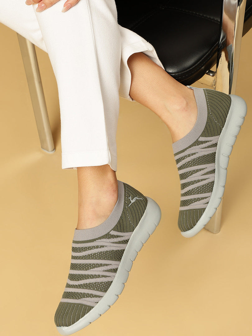 Woven Design-Slip-On-Sneakers