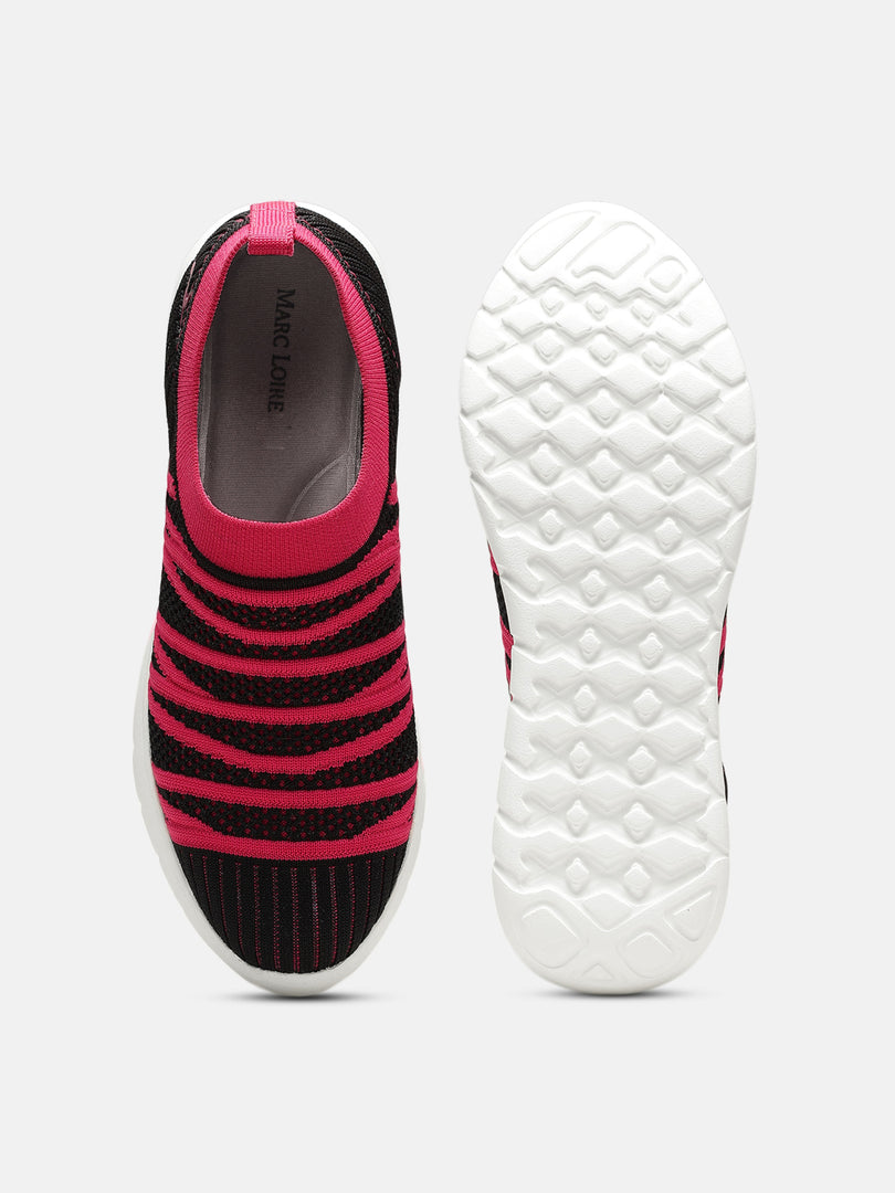 Woven Design-Slip-On-Sneakers