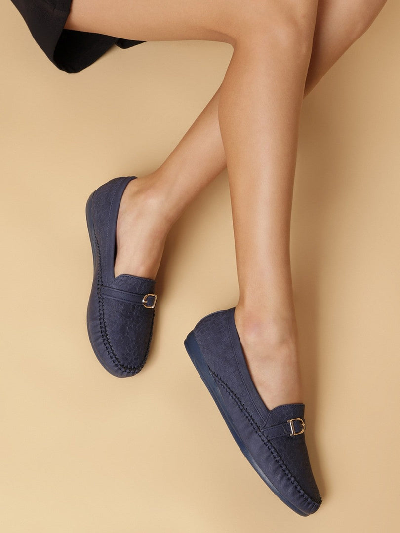 Textured-Slip-On-Ballerinas