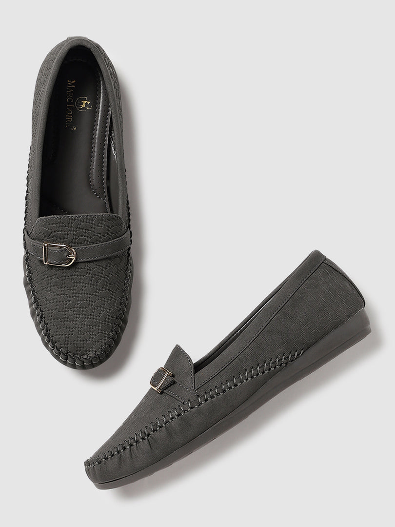 Textured-Slip-On-Ballerinas