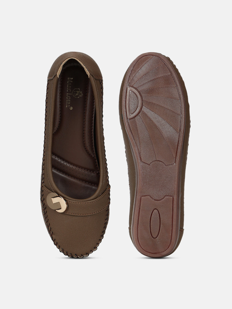 Textured-Slip-On-Ballerinas