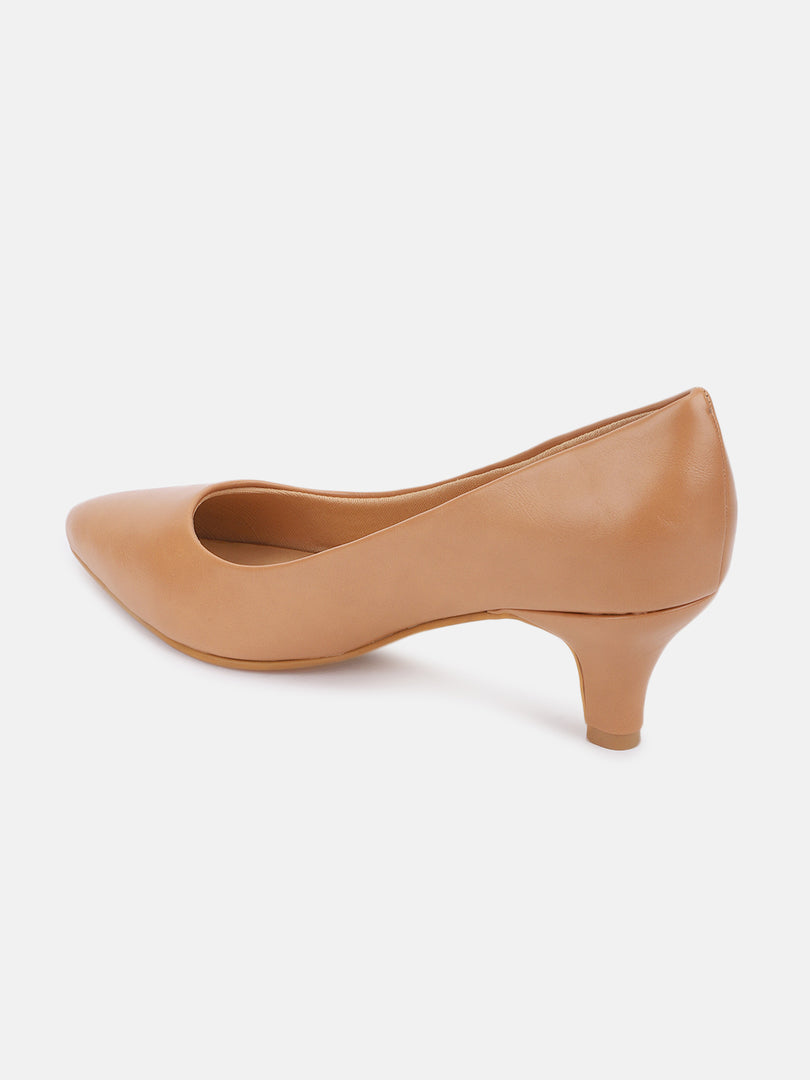 PU Kitten Pumps