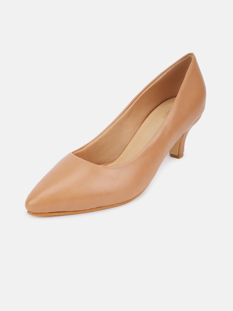 PU Kitten Pumps