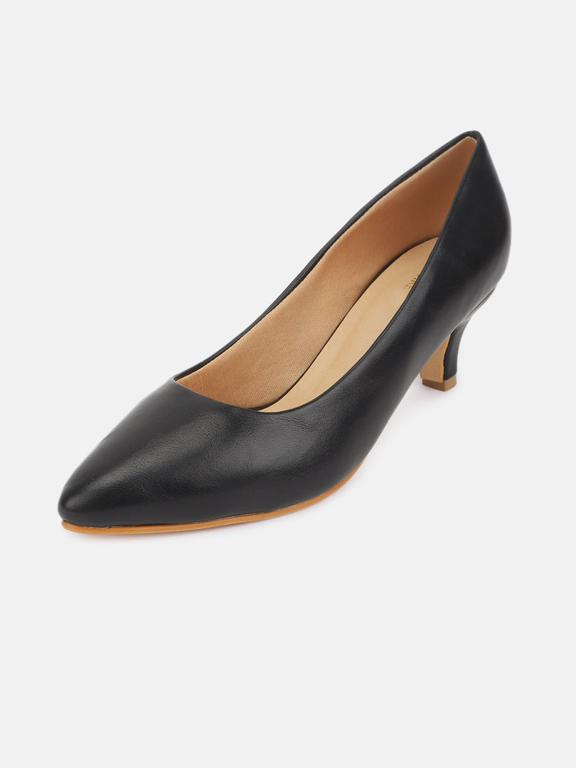 PU Kitten Pumps