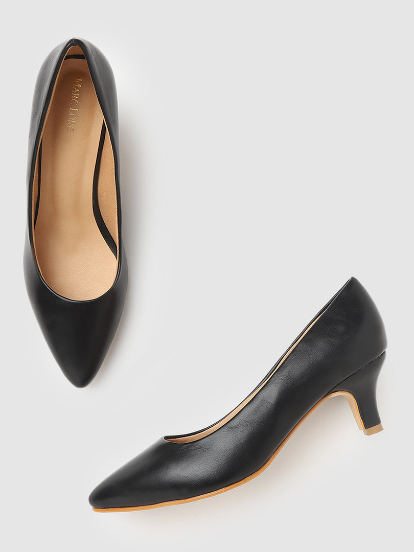 PU Kitten Pumps