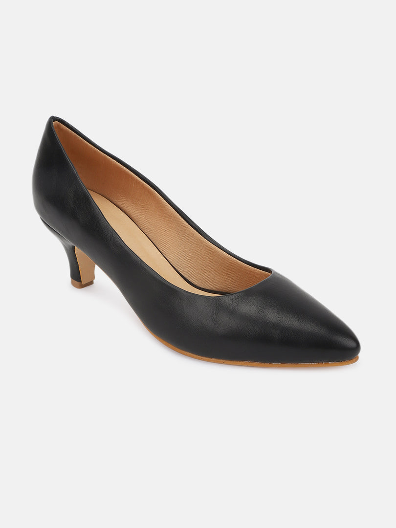 PU Kitten Pumps