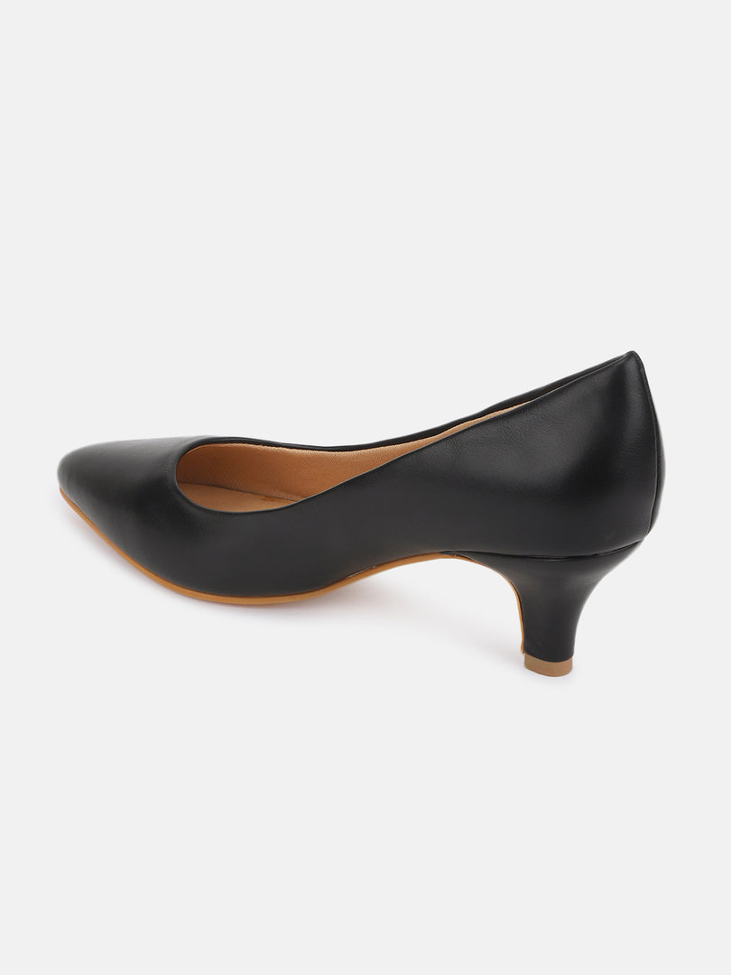 PU Kitten Pumps