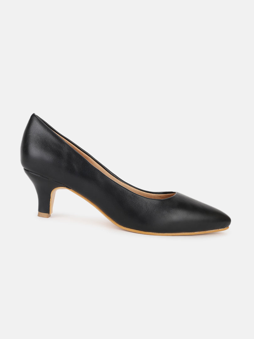 PU Kitten Pumps