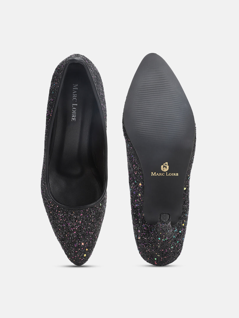Embellished Slim Heels