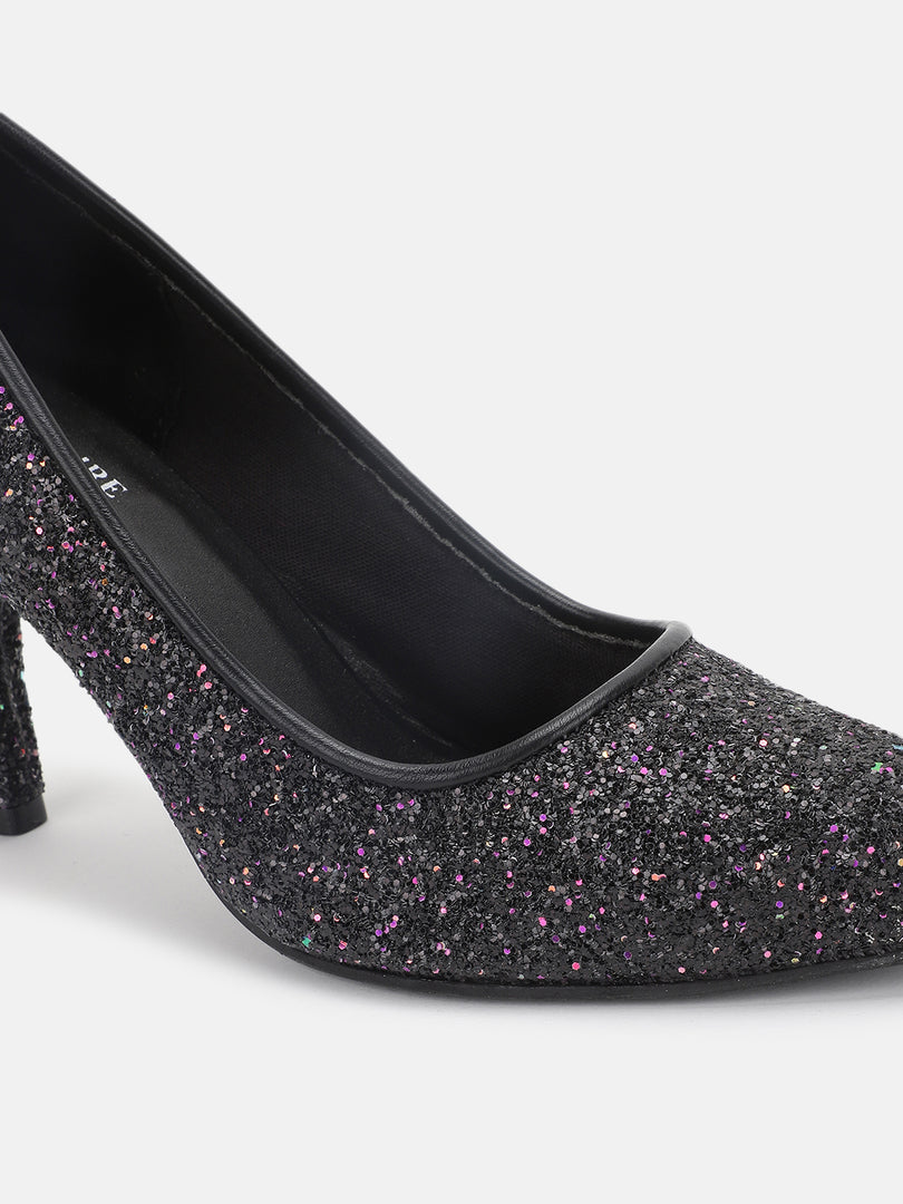 Embellished Slim Heels