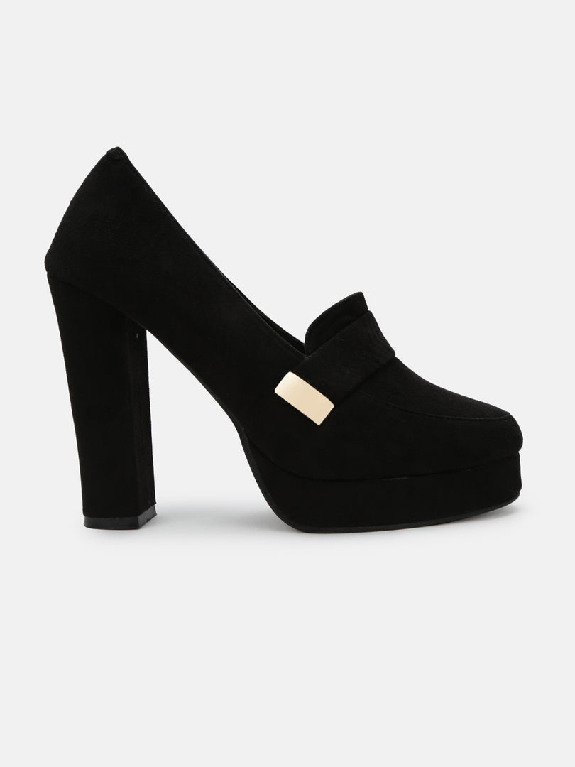 Block Solid Heels